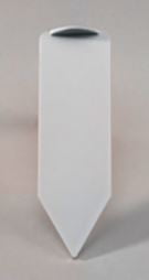 Plant stick 10cm x 2.5cm White