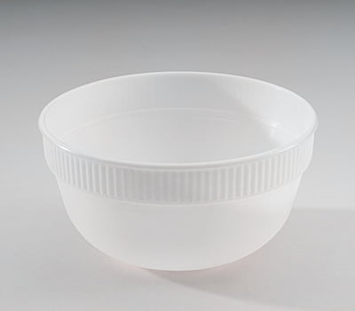 Round CD bowl 15cm Terra/White