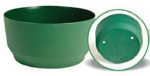 Round bowl 20cm - Green