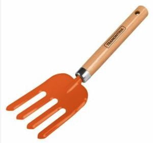 Hand Garden Fork with wooden handle