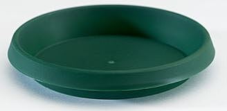 Round saucer 10cm Terra/White/Green