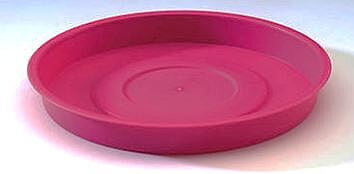 Round saucer 25cm Purple/Lime/Pink/Turquoise