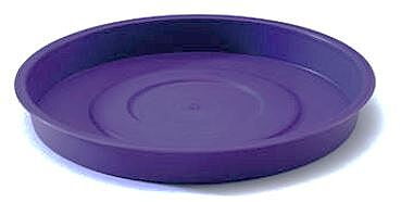 Round saucer 25cm Purple/Lime/Pink/Turquoise