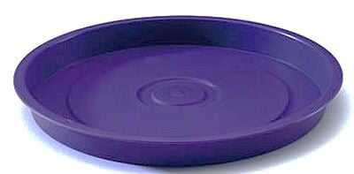 Round saucer 30cm Purple/Lime/Pink/Turquoise