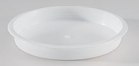 Round saucer 20cm Terra/White/Green