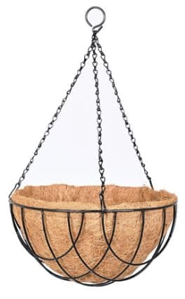 Gardeners delight Wire Hanging Basket with liner