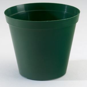 Round pot 7,5cm Terra/Green/White